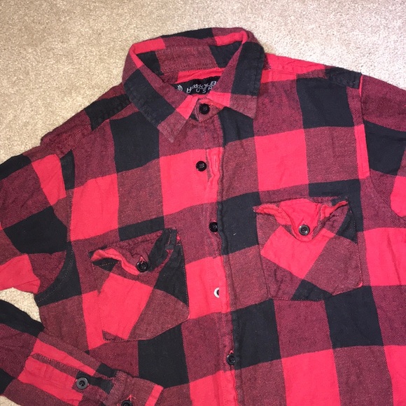 Red and Black Plaid Shirt - Picture 2 of 4